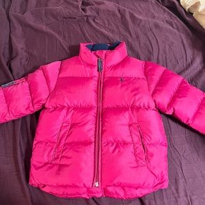 Ralph Lauren 2t puffer jacket pink